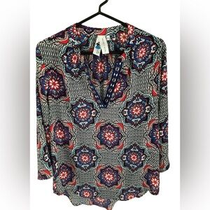 Society Girl Boutique Tunic Blouse XL